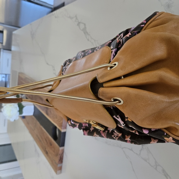 Louis Vuitton Richard Prince Monogram Leather Watercolor Bag - Picture 3 of 14